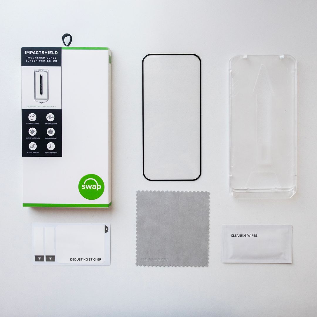 Swap Glass Screen Protector with Installation Kit for iPhone 17 Pro/ 17 Pro Max/ 16 Pro/ 16 Pro Max