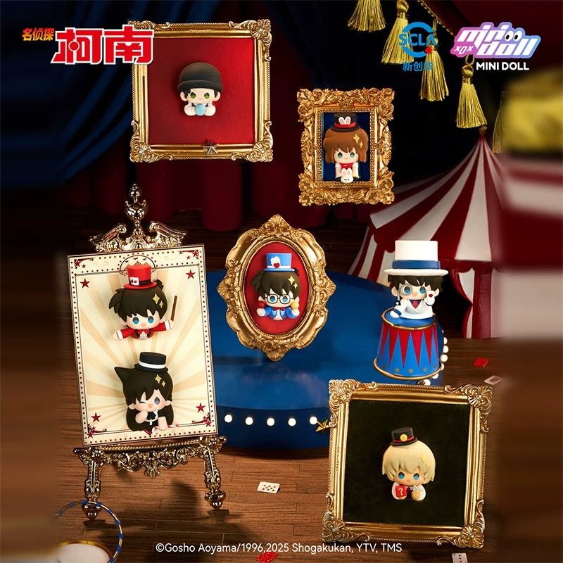 MD Detective Conan Magic Stage Figure Magnet Blind Box