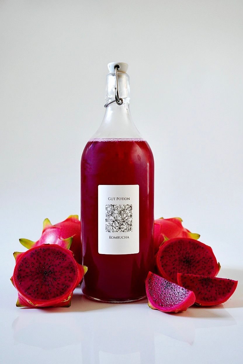 Red Dragon Fruit Kombucha