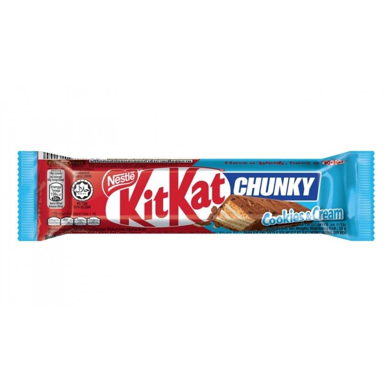 KitKat Chunky Cookies & Cream 6 X 24 X 38G (1 Carton)