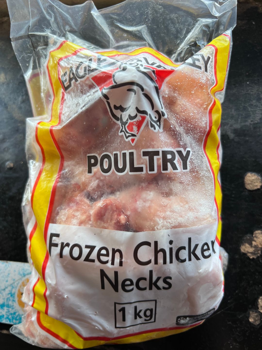 Frozen chicken necks 