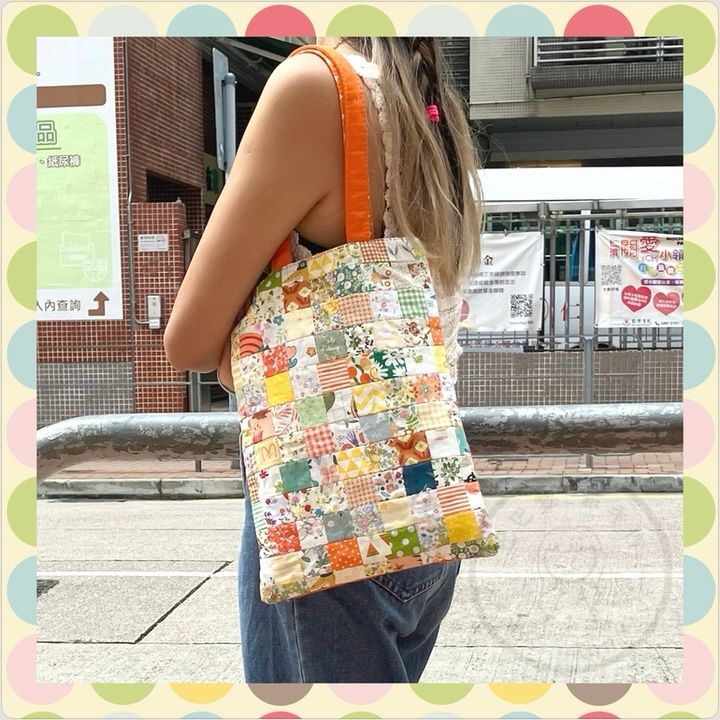 A4 size totebag 《橙色》