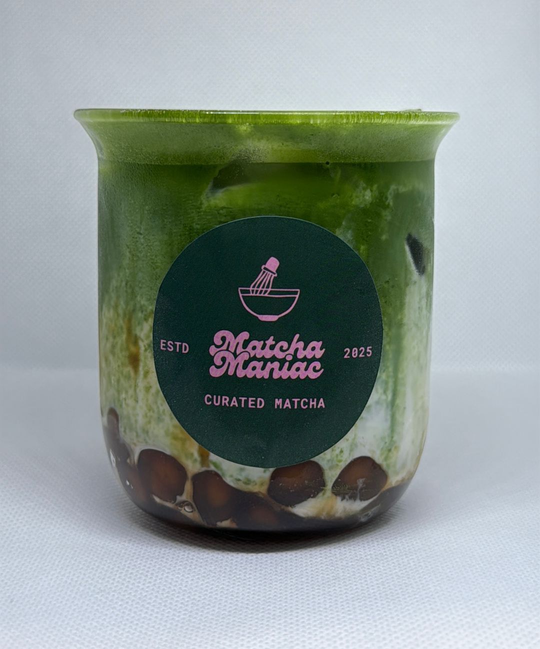 Brown Sugar Boba Matcha Latte