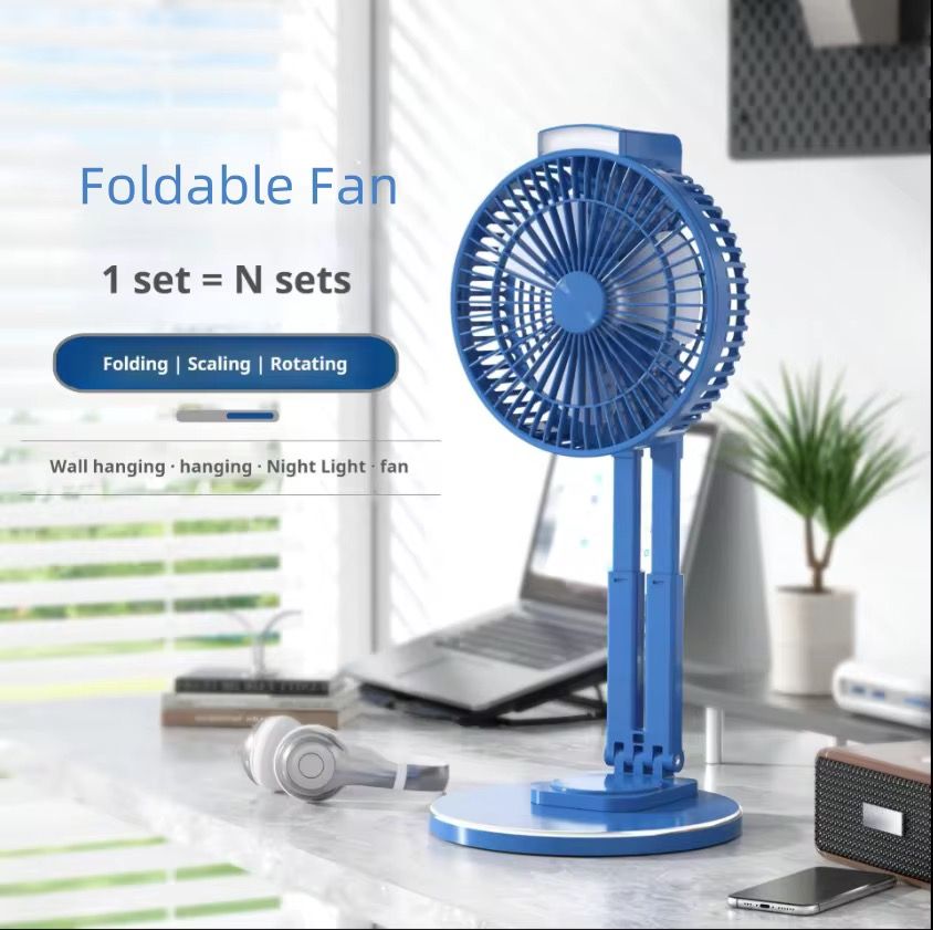 Ventilateur pliable multifonction