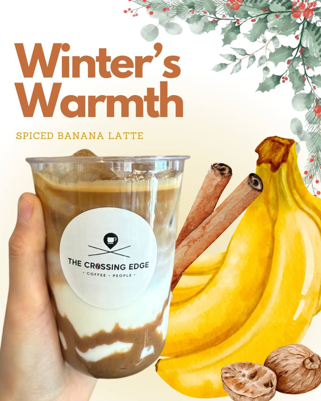 🍂 Spiced Banana Latte 🍌