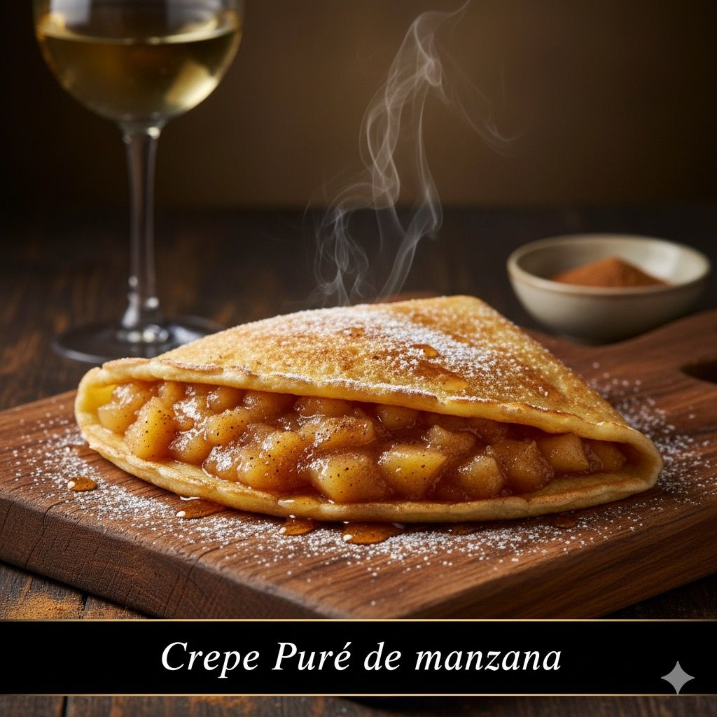 Crepe Puré de manzana
