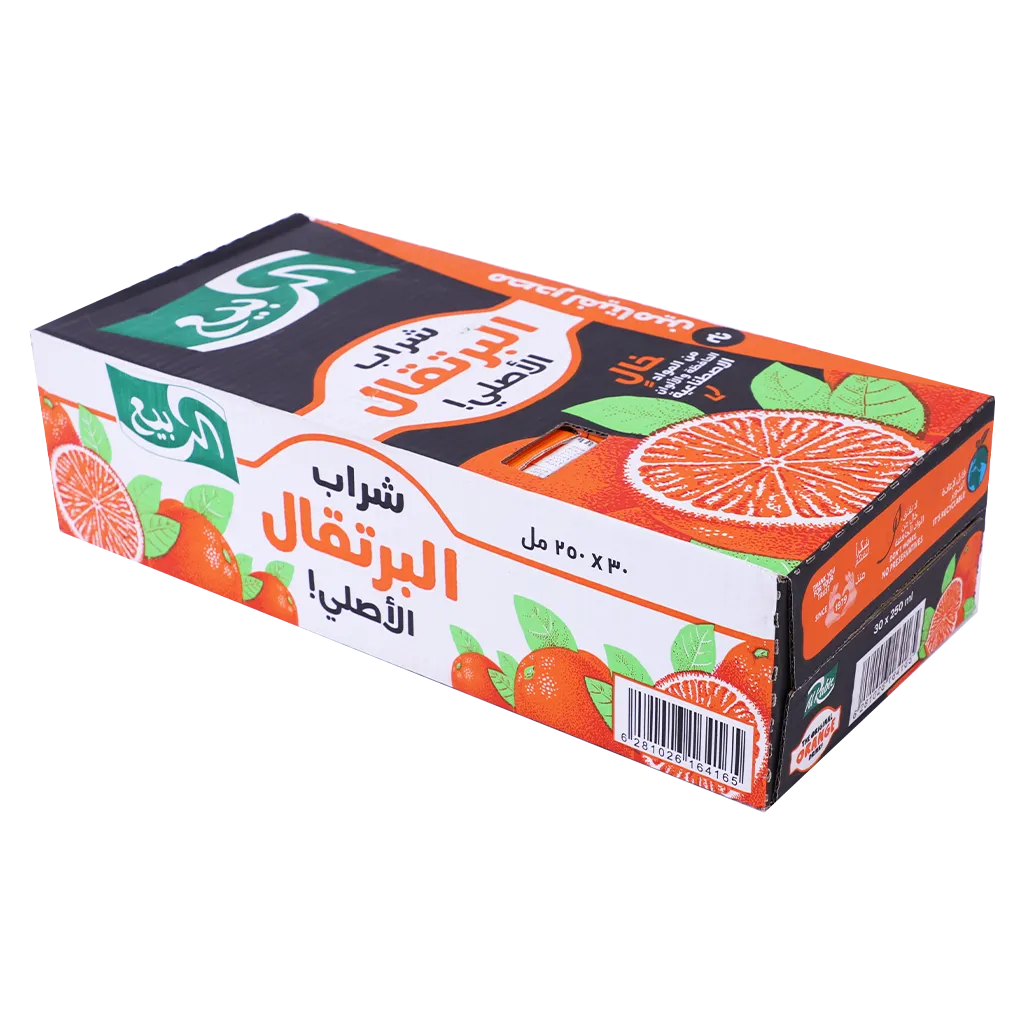AL RABIE ORANGE MASAS 30*250ML
