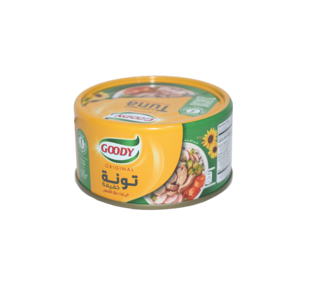 GOODY TUNA IN SUNFLOWER OIL (B) 12*185G