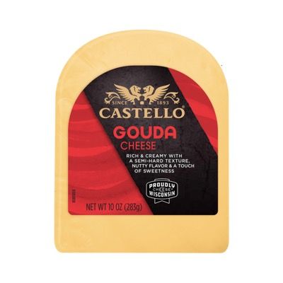 Castello Gouda Pie Cut