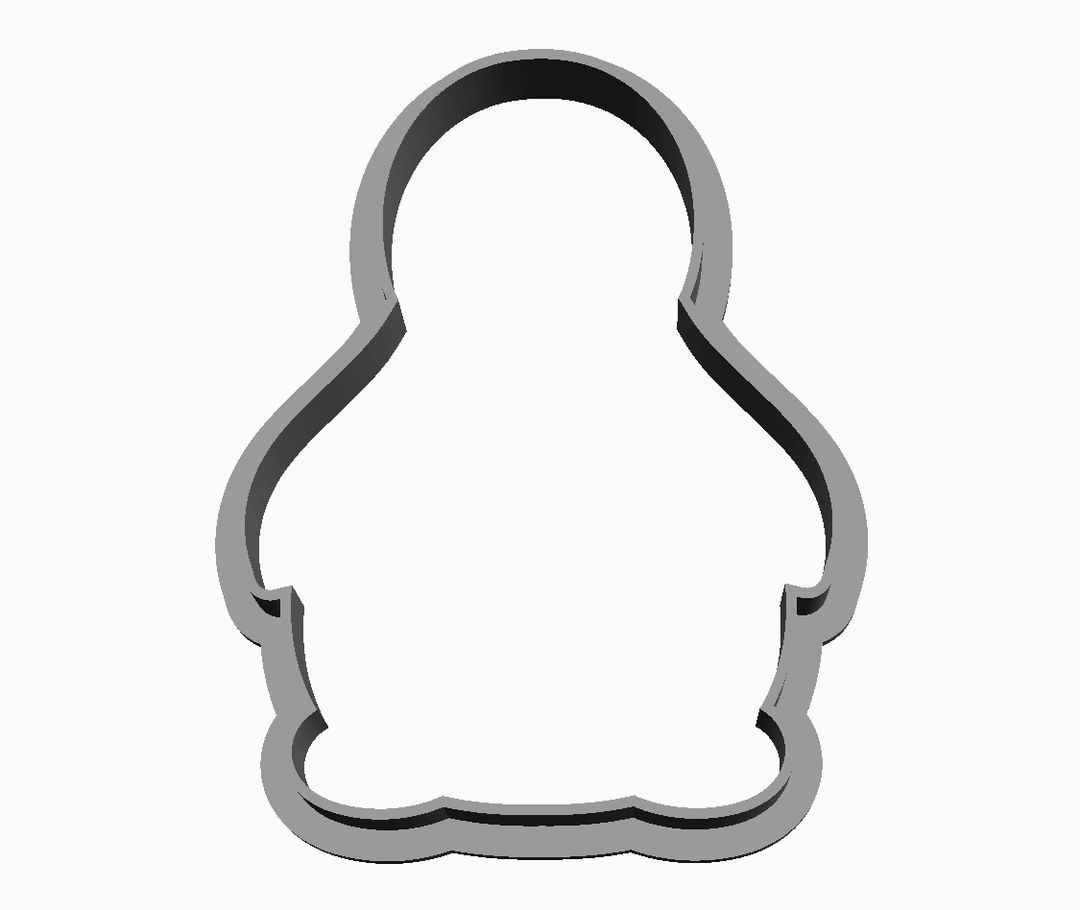 Penguin 2 in 1 Cookie Cutter    