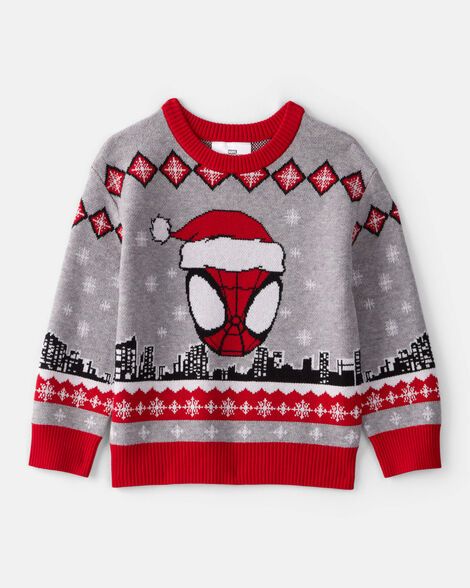 Toddler ©Marvel Spider-Man Long-Sleeve Sweater 