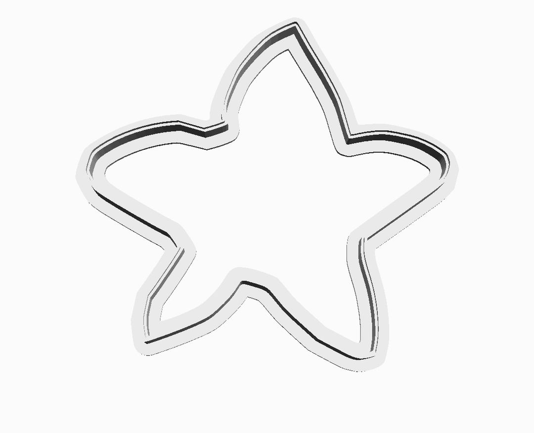 Star outline Cookie Cutter         