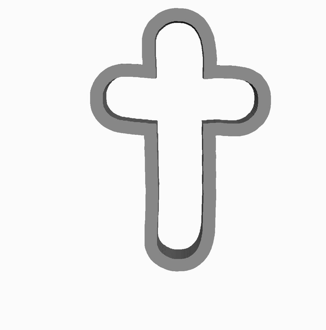 t (alphabet) Cookie Cutter                     