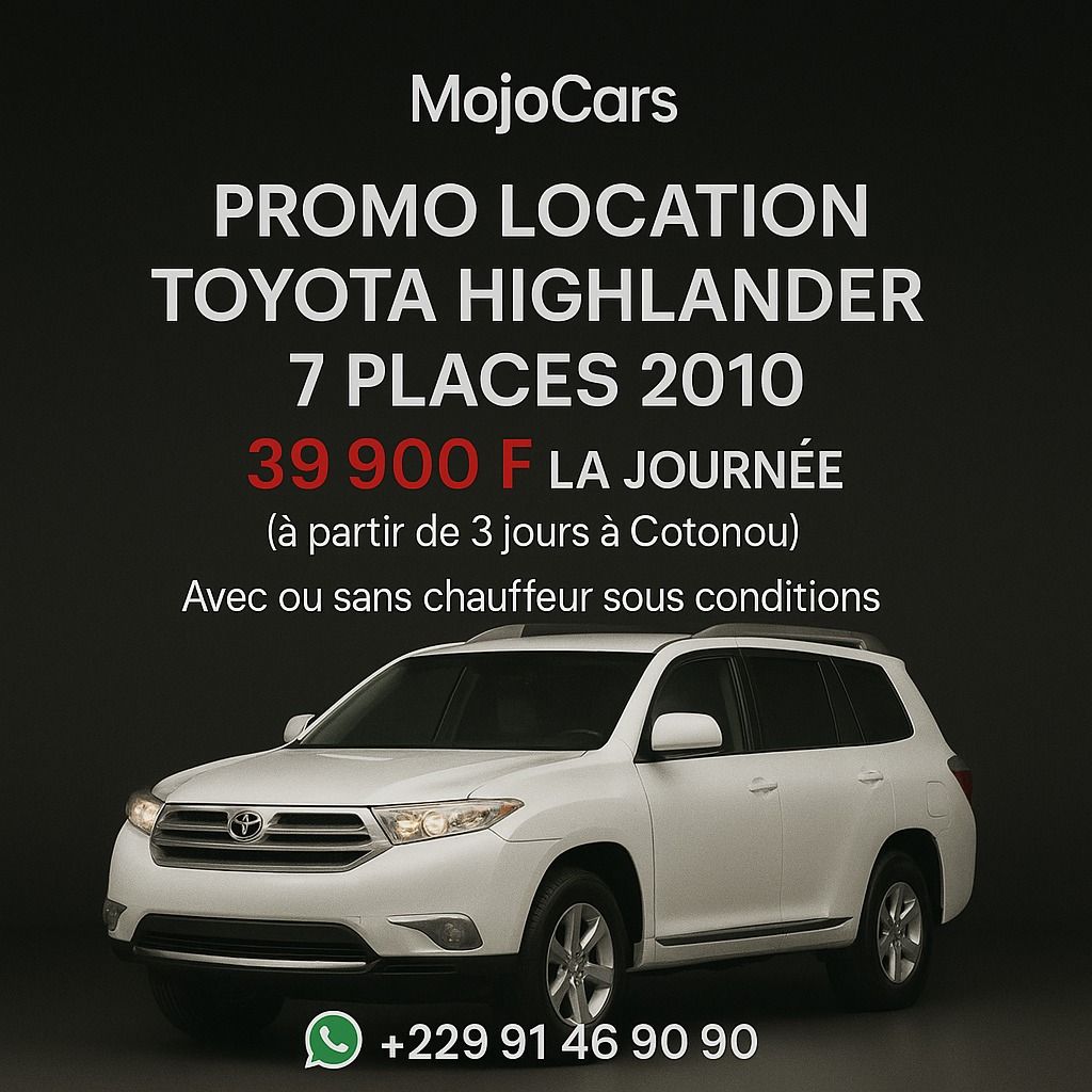 TOYOTA HIGHLANDER 2010 4x4 7 places