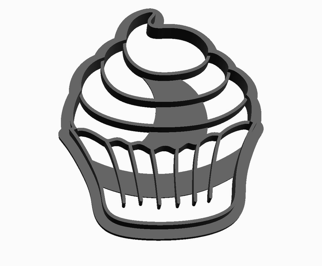 Cupcake Cookie Cutter                      