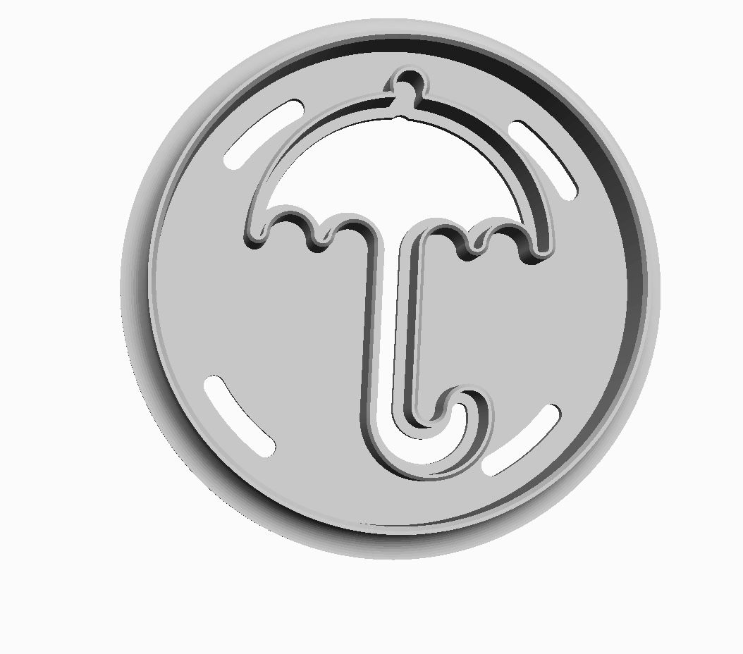 Ambrella Cookie Cutter                   