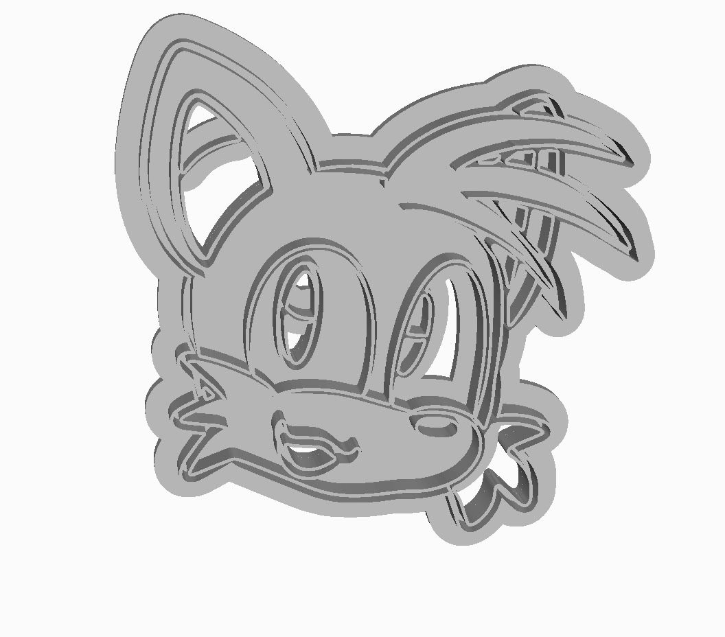Tails Cookie Cutter                   