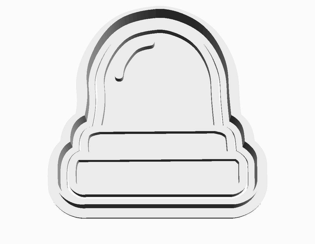 Police Light Cookie Cutter         