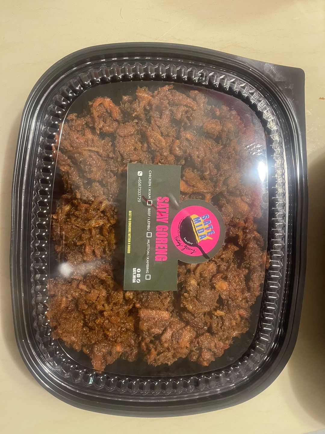 Mutton / Kambing Tray sets