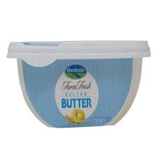 Brookside salted butter 250g