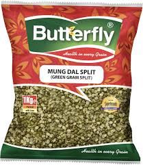 Butterfly mung dal (Green gram split) 500g