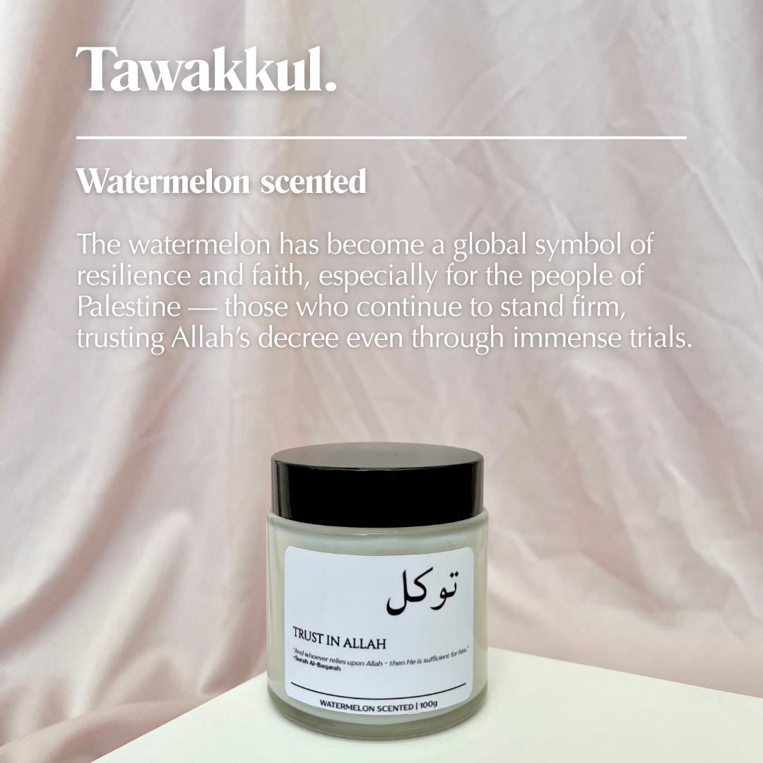 Tawakkul Watermelon Candle