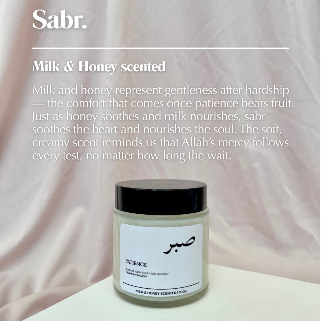 Sabr Milk & Honey Candle
