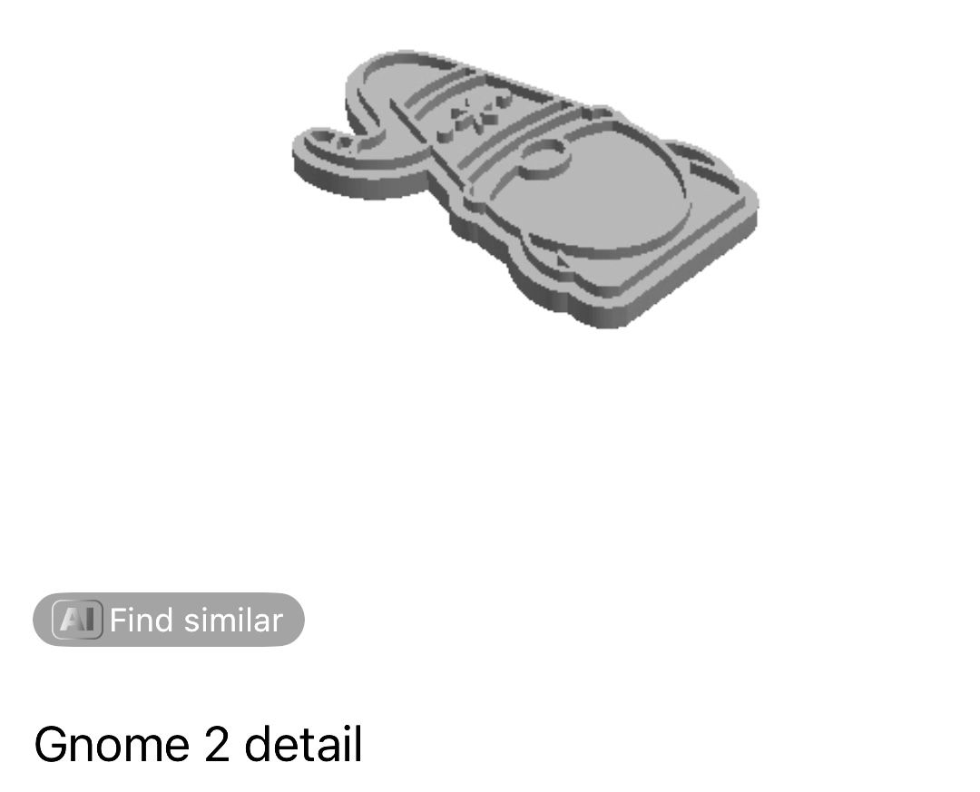 Nome B  2-in-1 Cookie Cutter  