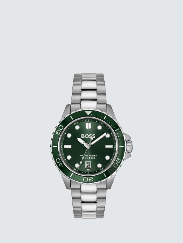 1514294 Men's Troper Sport Bracelet Strap Watch, Silver