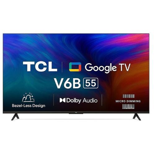 TCL 55 Inches UHD 4k Google Smart TV (55V6B) + 13 months Warranty