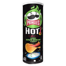 pringles kickin sour cream 100g