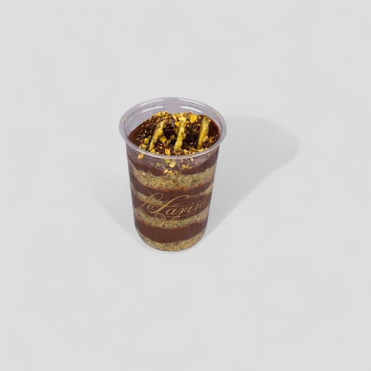 Pistachio Nutella In Cup For 2 Person