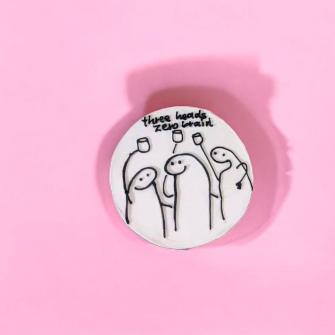 Stick Man Hand Up Bento Cake