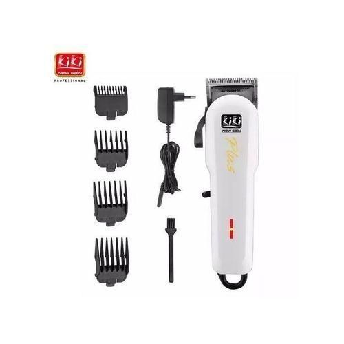 Kiki New Gain Rechargeable Hair Clipper Cordless Clipper NG-699 Plus (WHITE)