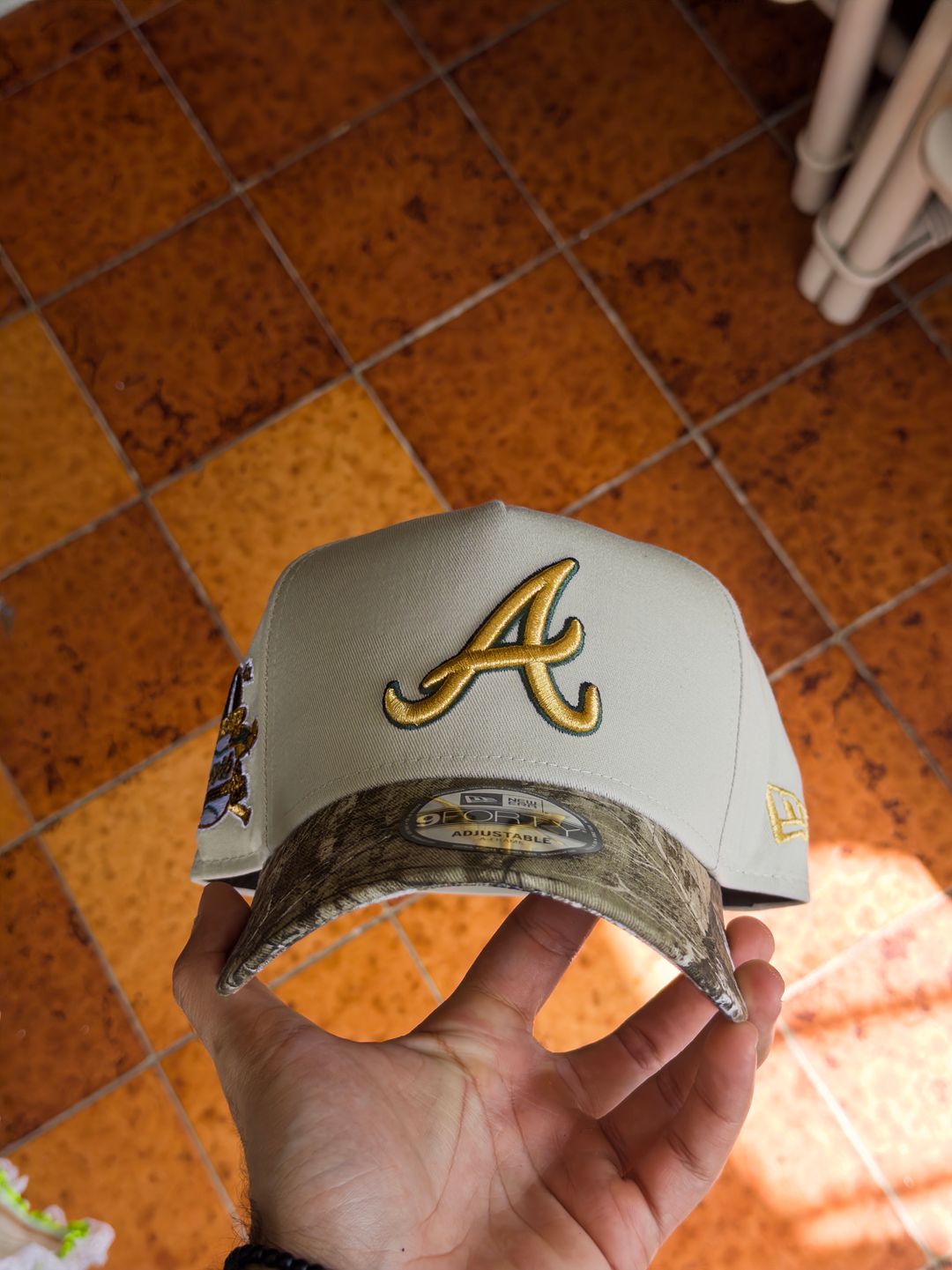 New Era 9 Forty - Atlanta Braves 'Real Tree Stone'