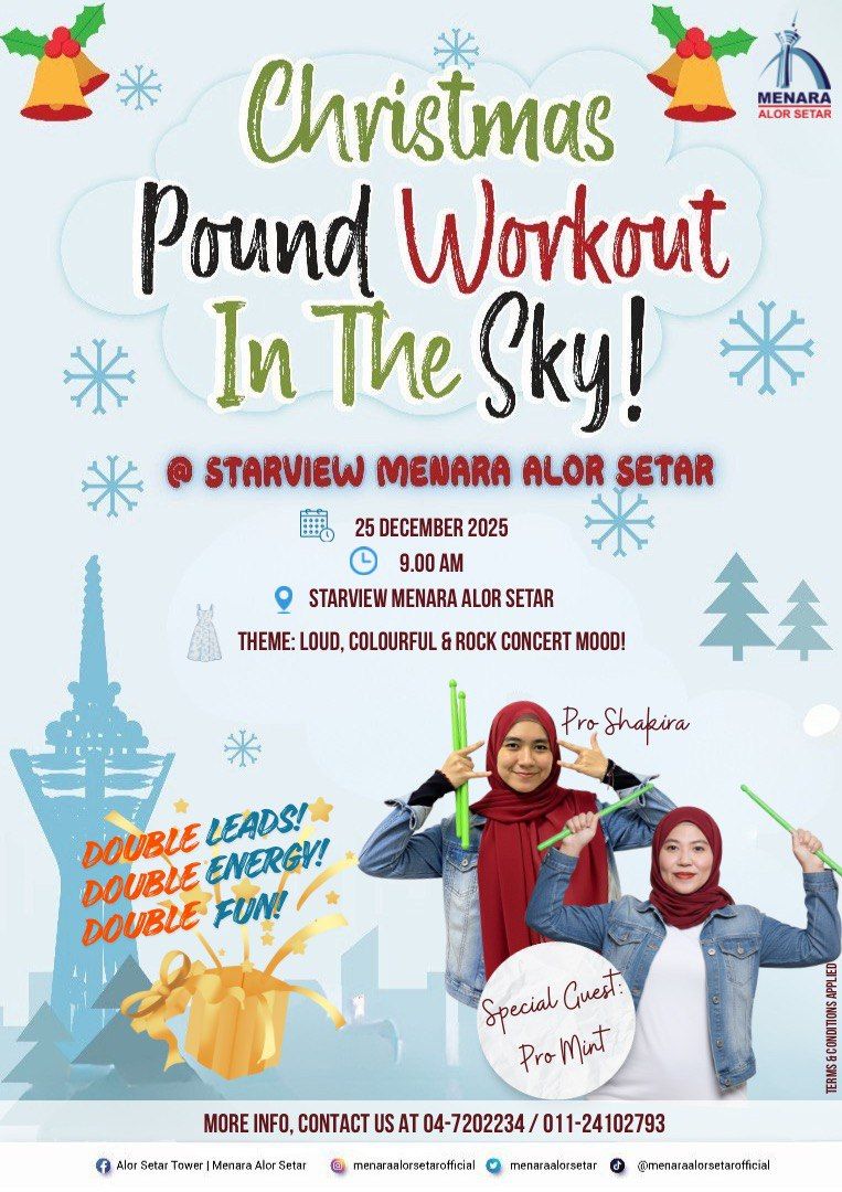 CHRISTMAS POUND @ STARVIEW MENARA ALOR SETAR (25 DECEMBER 25, 9 AM)