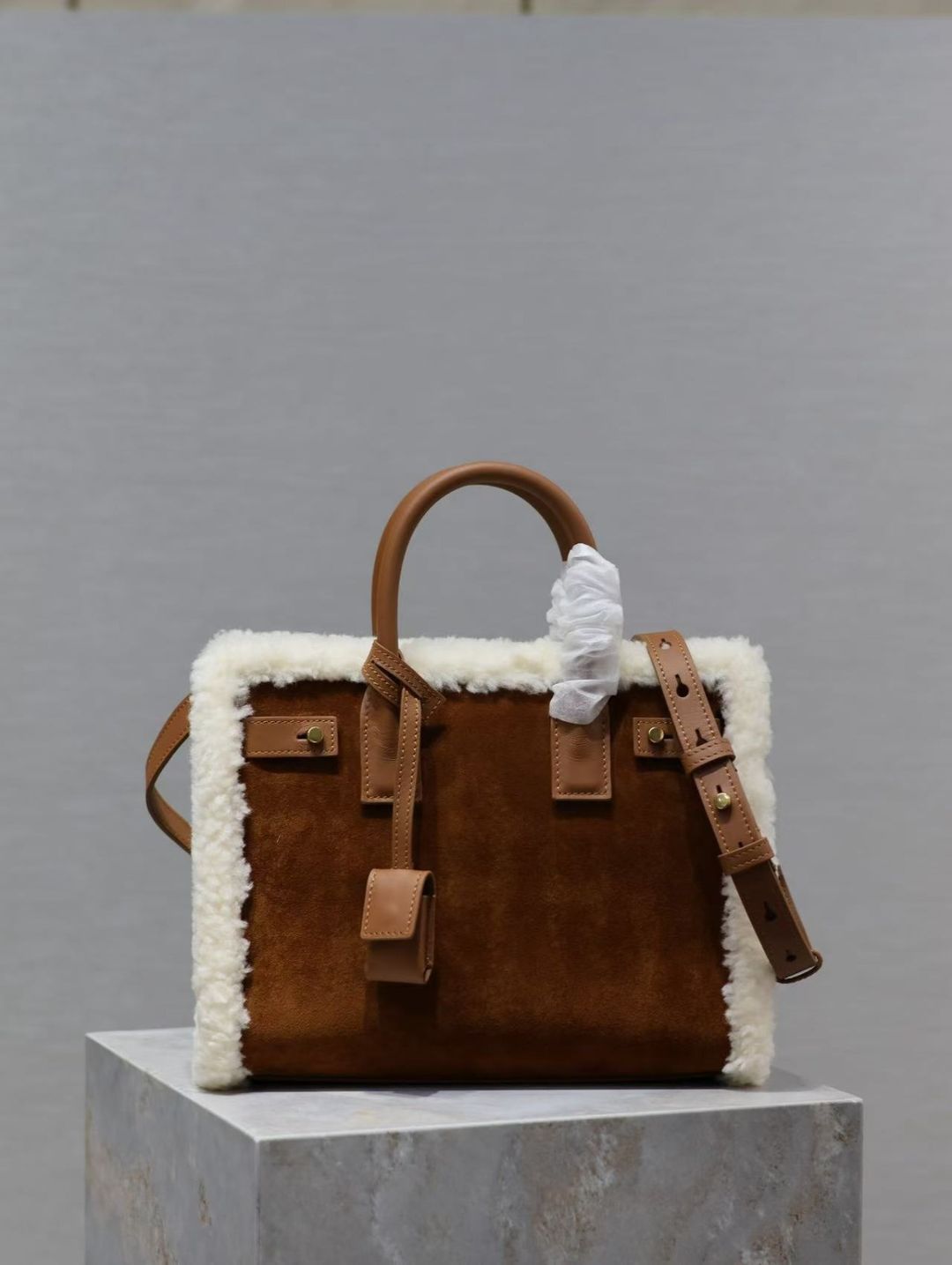 Sac de Jour (Suede & Shearling)