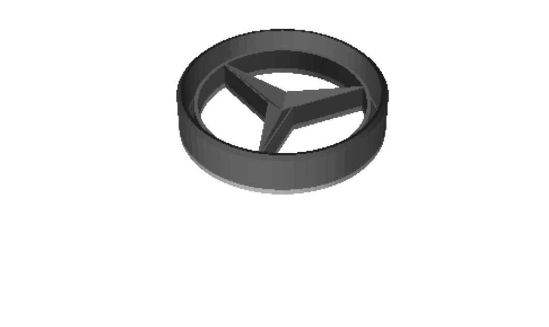 Mbenz outline CookieCutter 