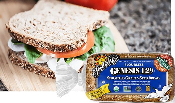GENESIS 1:29 - SPROUTED GRAIN AND SEED BREAD