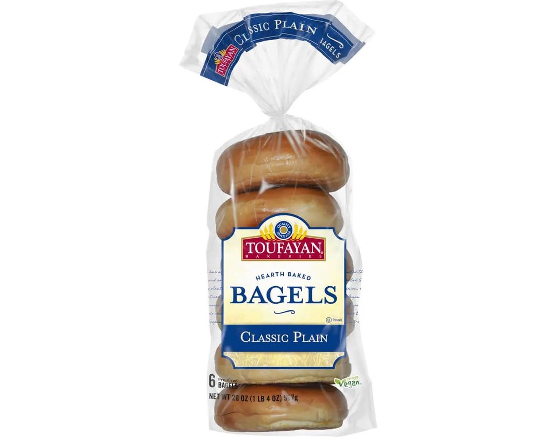 Toufayan  Bagels – Classic Plain