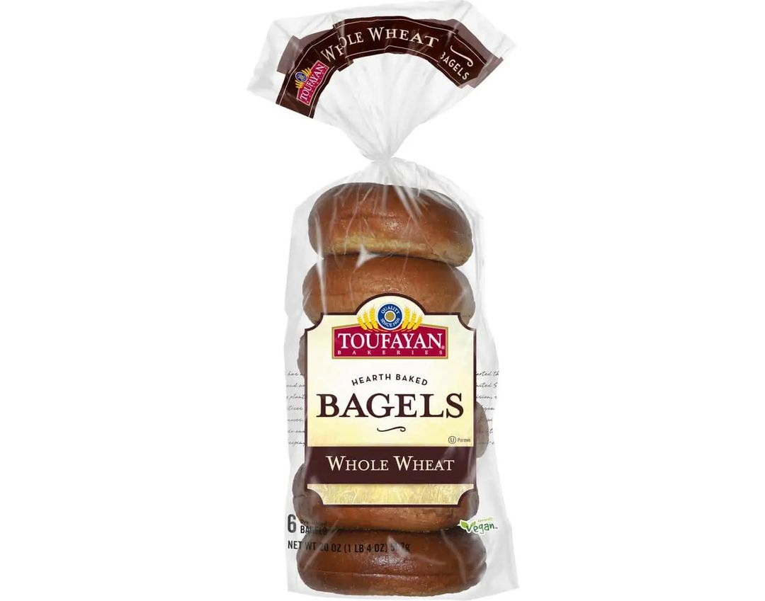 Toufayan Bagels – Whole Wheat