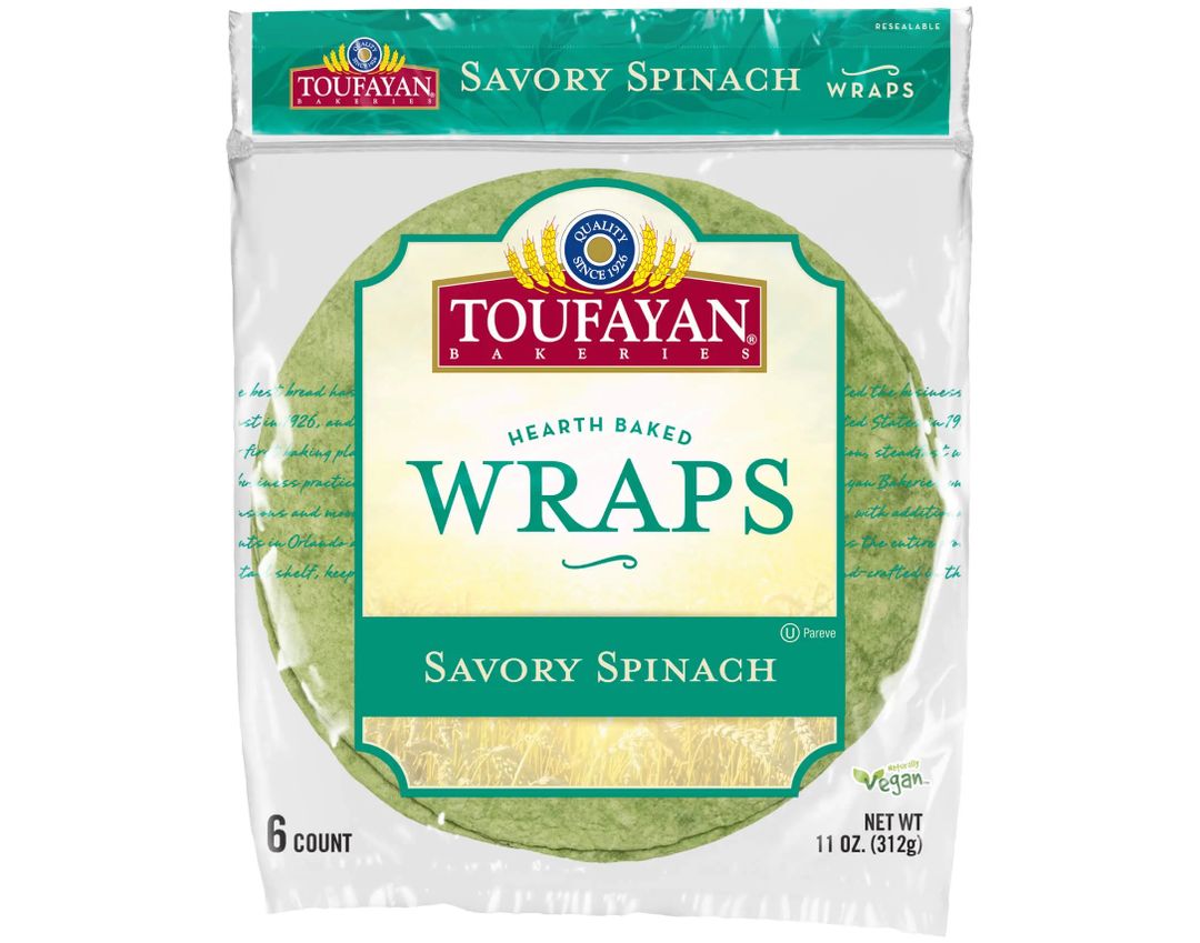 Toufayan Savory Spinach