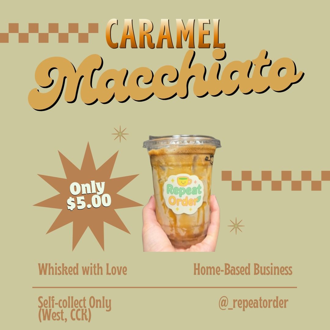 Caramel Macchiato (Cold)