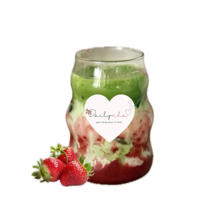 Strawberry Matcha Latte
