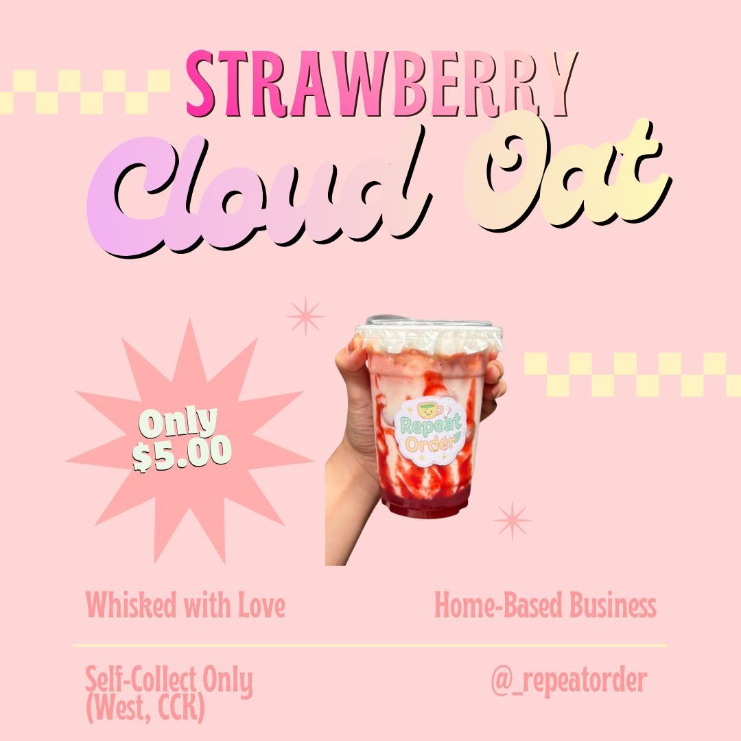 Strawberry Cloud Oat (Cold)