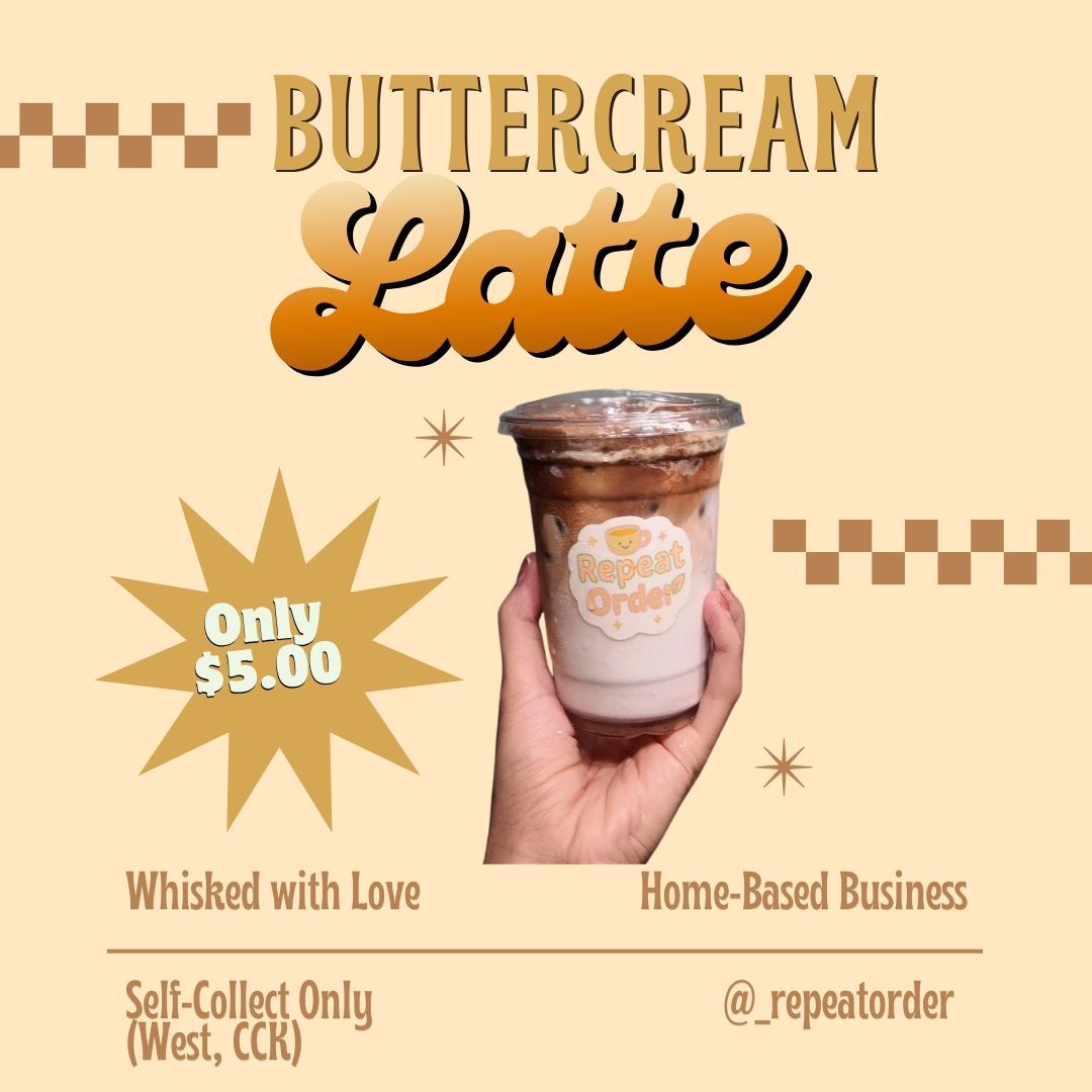 Buttercream Latte (Cold)