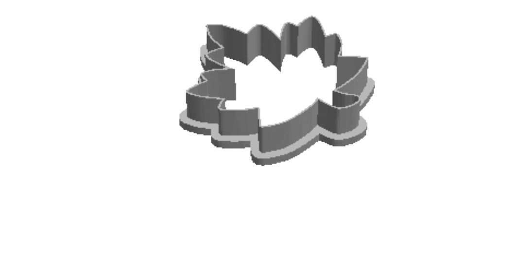 Leaf 1  Cookie Cutter              