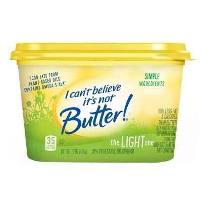 I can't believe it is not butter Light 15oz