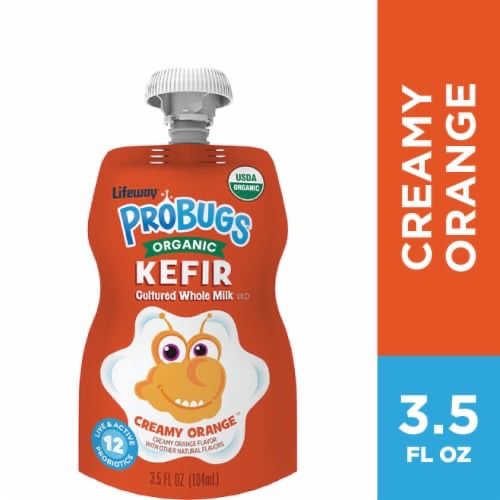 Kefir Pouch - Creamy Orange
