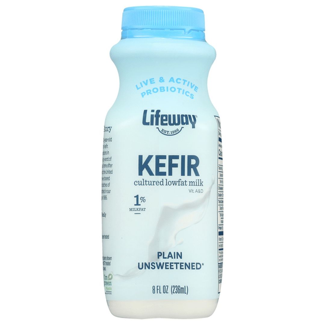 Lifeway Kefir Plain Unsweetened 8oz